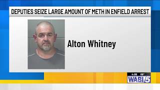 Deputies seize large amounts of meth during arrest