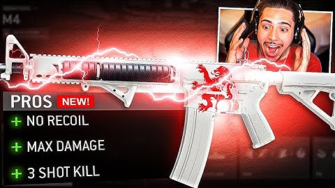 the *NEW* BEST M4 CLASS has NO RECOIL in MW2 SEASON 4.. (Best M4 Class Setup) - Modern Warfare 2