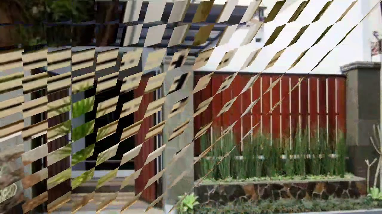 15 Design pagar  rumah  minimalis  dari kayu  YouTube