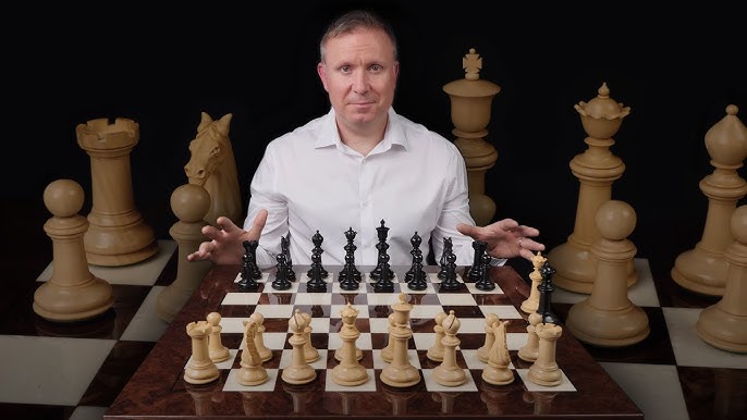 The Broadbent Series Luxury Chess Set, Box, & Board Combination