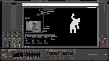 Motion-interactive, kinect v.1, Max 7 & M4l and Ableton 9 (2015)