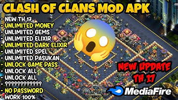 DOWNLOAD GAME COC MOD APK TERBARU 2025 ULTIMATE MONEY +ULTIMATE GEMS V. 17.477.9