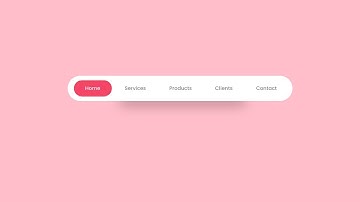 How To Make Animated Navigation Menu Design Using HTML And CSS