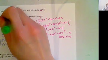 6.1 Velocity and Net Change