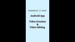 Screencast o matic Android App - Video Creation & Video Editing screenshot 4