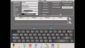 Creating Menu Items in WinRest™