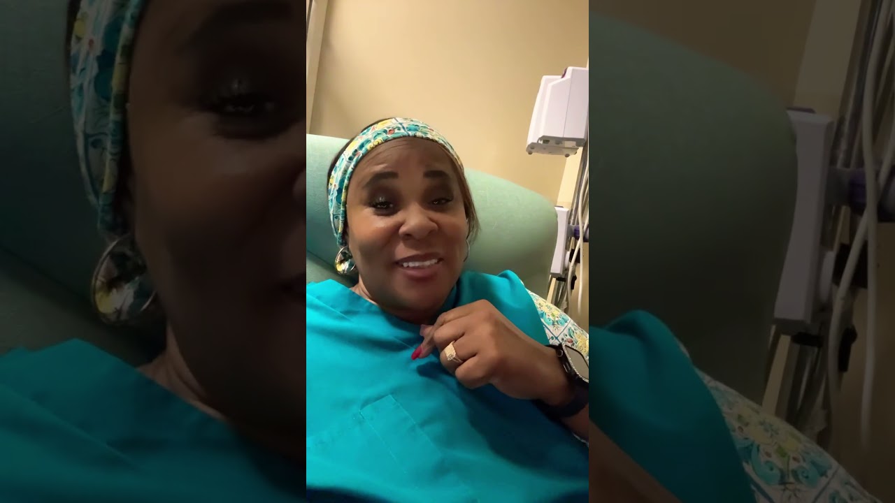 Tonight with the family that&rsquo;s standing in the need of prayer #cna #scrub #prayer