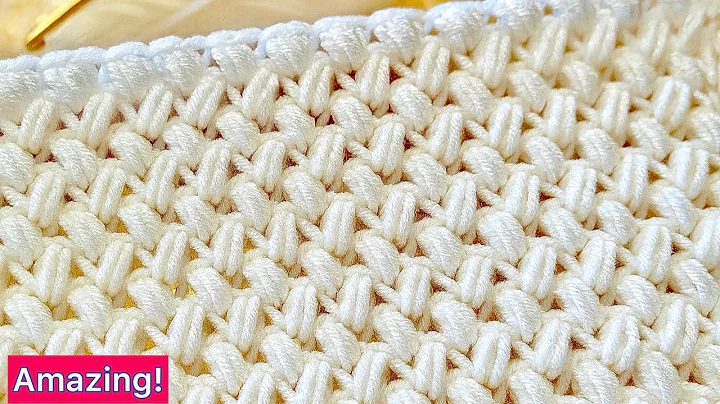 So Easy & Beautiful!😍 Must Try Crochet Stitch for Beginners! Crochet baby blanket, Shawl