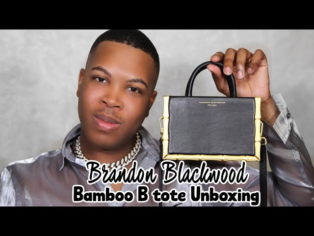 Brown Bamboo Tote Bag  Brandon Blackwood – Brandon Blackwood New York