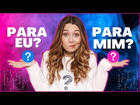 Para eu ou para mim? Quando usar esses pronomes? Conheça as REGRAS! Prof. Julius