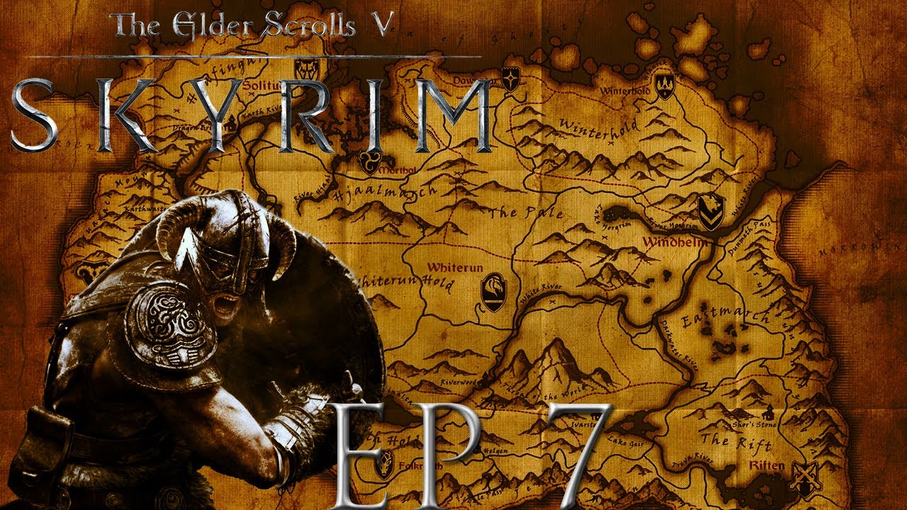 Skyrim Walkthrough Part 7 "The first shout" - YouTube