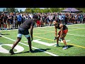 THE #2 WR IN THE NATION BODIED HIM ON THE 1ST PLAY! (1ON1’s FOR $10K)