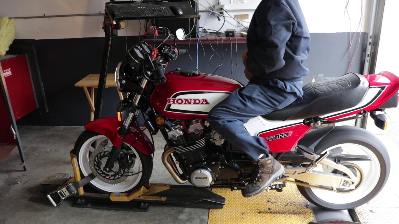 1983 CB1100F Resto-Mod, Dyno Run #2 - October 12, 2019