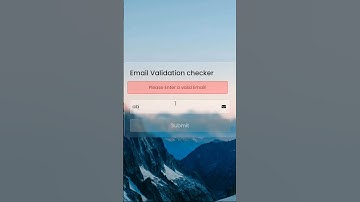 How to make email validation in javascript #shorts #youtubeshorts