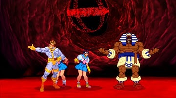 Marvel VS Capcom 2 - Anakaris/Sakura/Cyclops - Expert Difficulty Playthrough