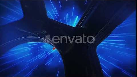 Abstract Hyper Jump in Outer Space on a Spaceship | Motion Graphics - Envato elements