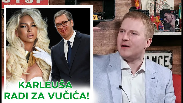 Teša Tešanović: "Karleuša radi za Vučića, a Baka Prase je promovirao kockanje"