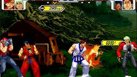 Terry Bogard & Rock Howard vs Kim Kapwhan & Kim Jae Hoon