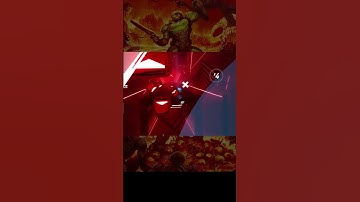 Thumbnail of #shorts #beatsaber #doom - eternal horizons (first try) / mash up