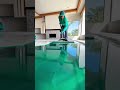 Bringing the Ocean Indoors: Custom Epoxy Beach Floor! 🏖️