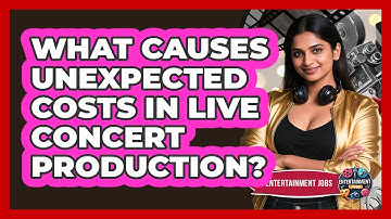 What Causes Unexpected Costs In Live Concert Production? - Entertainment Jobs