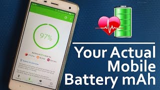 What is your Mobile Actual Battery mAh and Health? | Ep #3 Best Apps for Android #Series screenshot 2