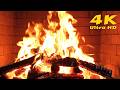 🔥 Fireplace Video With snow ambience. Winter Fireplace Cabin Retreat, Fireplace Sounds for Bedtime