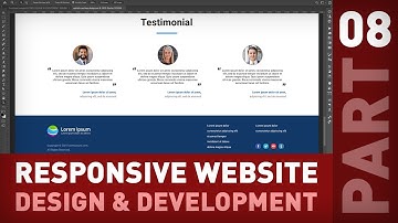 Website Design Tutorial from Scratch using Photoshop, CSS and HTML5 Part 8