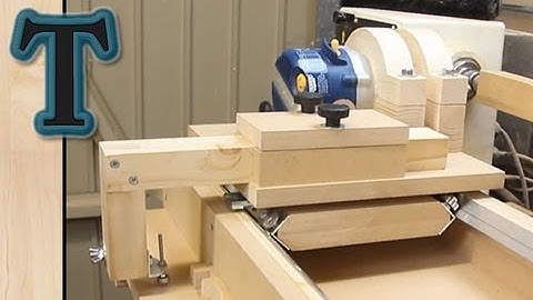 Router Lathe Duplicator: Build Pt.2