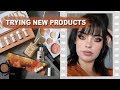 TRYING NEW(ISH) PRODUCTS | Milk Makeup, ABH, HUDA… |Julia Adams