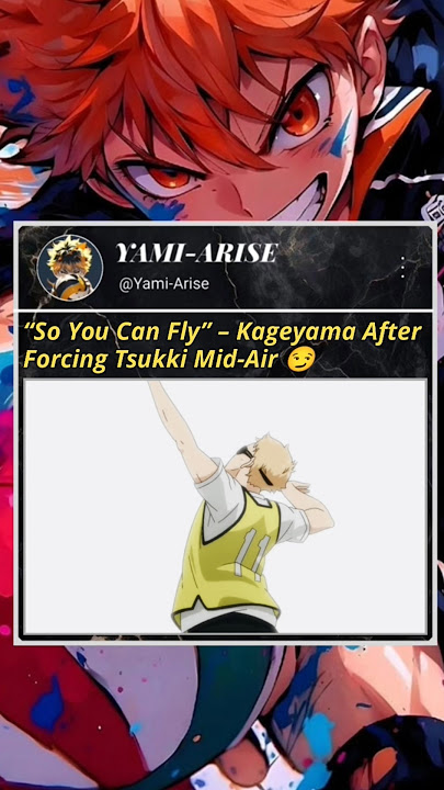 Haikyuu So you can Fly #haikyuu#haikyu#haikyuuedit#kageyama#anime#animeedits#animeedit#hinata#shorts