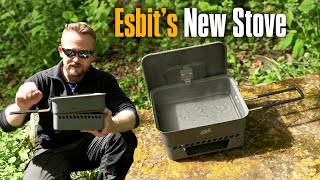 Esbit 1100ML Solid Fuel Stove - Massive Solid Fuel Tablets!