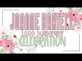 Wonderful  joanne bartell 1000 subscriber celebration