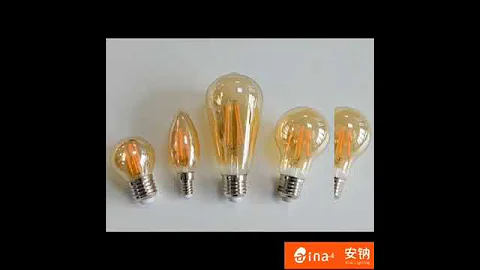LED filament bulb