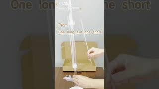 How to install KATBUU Balloon stands #diy #balloondecoration #balloon #tutorial #gift #genderreveal