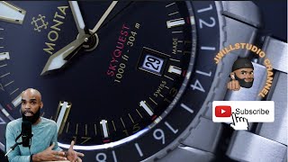 Hands-On Review: Monta Skyquest Gilt Dial. Is this better than the Tudor Black Bay 58?!