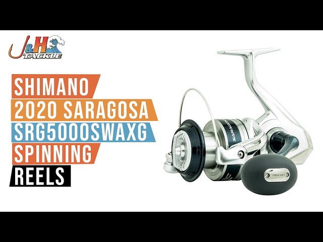 Shimano Saragosa SW A Spinning Reel 5000 SRG5000SWAXG - Canal Bait and  Tackle
