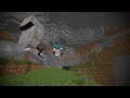 Minecraft Speedrunner vs Hunter in a CAVE WORLD