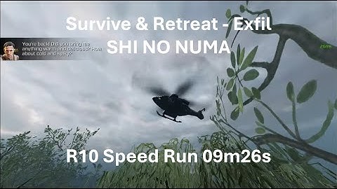 NEW RECORD! R10 Speed Time 09m26s🤩Solo Speed Run Clasic Endles S&R - Exfil in SHI NO NUMA🤩