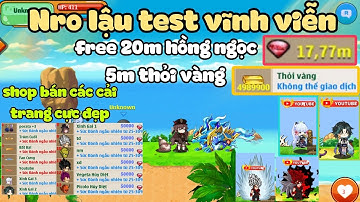 Nro lậu sever test vĩnh viễn free 20m hồng ngọc 5m thỏi vàng các cải trang genshin cực đẹp mắt