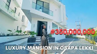 Inside this luxury 5 bedroom fully detached duplex with cinema + pool for sale in Osapa London,Lekki