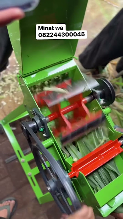 Sistim kerja mesin chopper rumput manual #mesincacahrumput