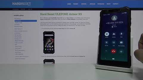Ulefone Armor x5 - Incoming Call Screen & Dialer Introduce
