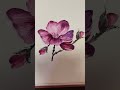 Watercolor colour painting for beginners 🌺 | Relaxing Painting#viral #shorts#youtubeshorts