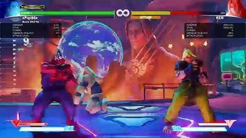 SFV Akuma Combo Reset