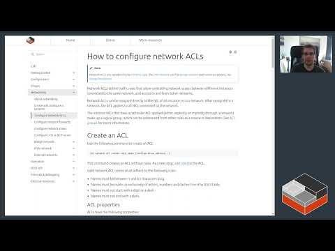 LXD network ACLs