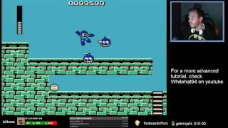 Mega Man tutorial "beginners" route (speedrun) Mega Man All Stages Speedrun Tutorial Buffer Zip Set Ups