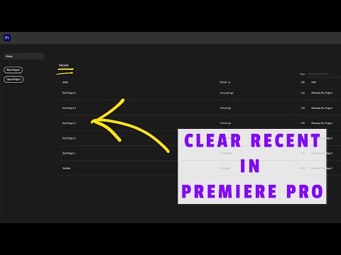 Clear recent project