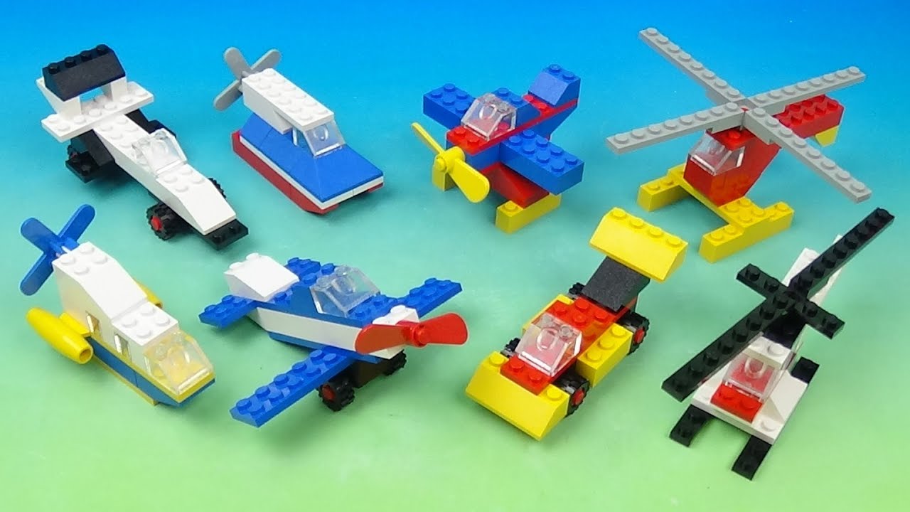legation Sandsynligvis Til Ni 1989 LEGO MOTION SET OF 8 McDONALDS HAPPY MEAL KIDS TOYS VIDEO REVIEW -  YouTube