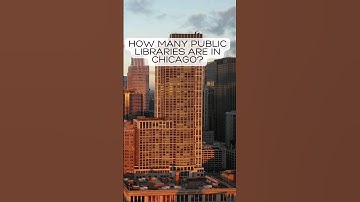 31. How many public libraries are in Chicago?
